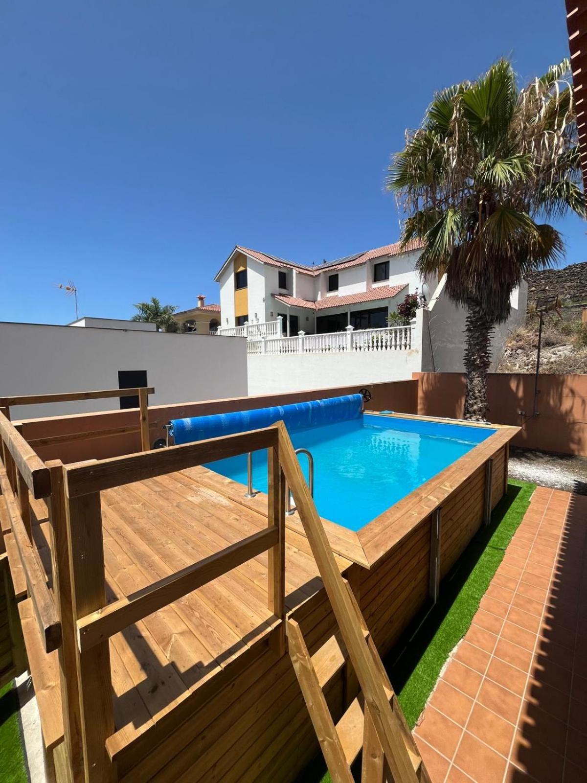 Chalet Piscina Privada Max 26º Jardin, Tranquilidad Caleta de Interián Esterno foto